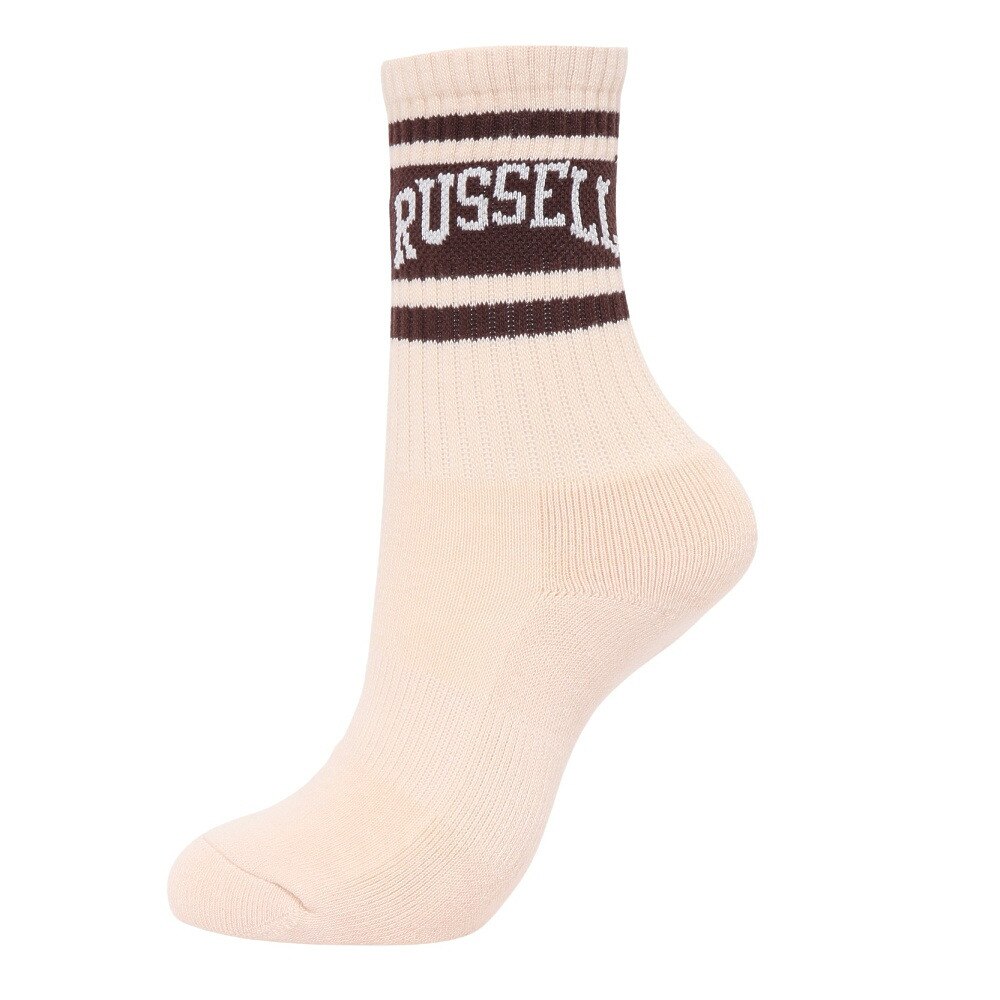 ラッセル（RUSSELL）（レディース）ロングラインリブソックス RBLZ24S0001 YEBR