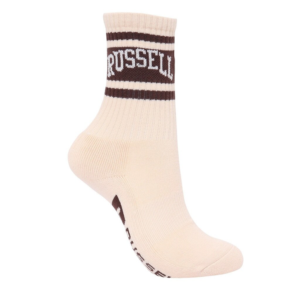 ラッセル（RUSSELL）（レディース）ロングラインリブソックス RBLZ24S0001 YEBR