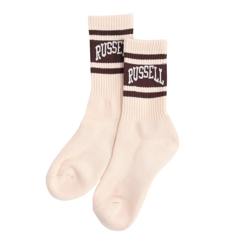 ラッセル（RUSSELL）（レディース）ロングラインリブソックス RBLZ24S0001 YEBR