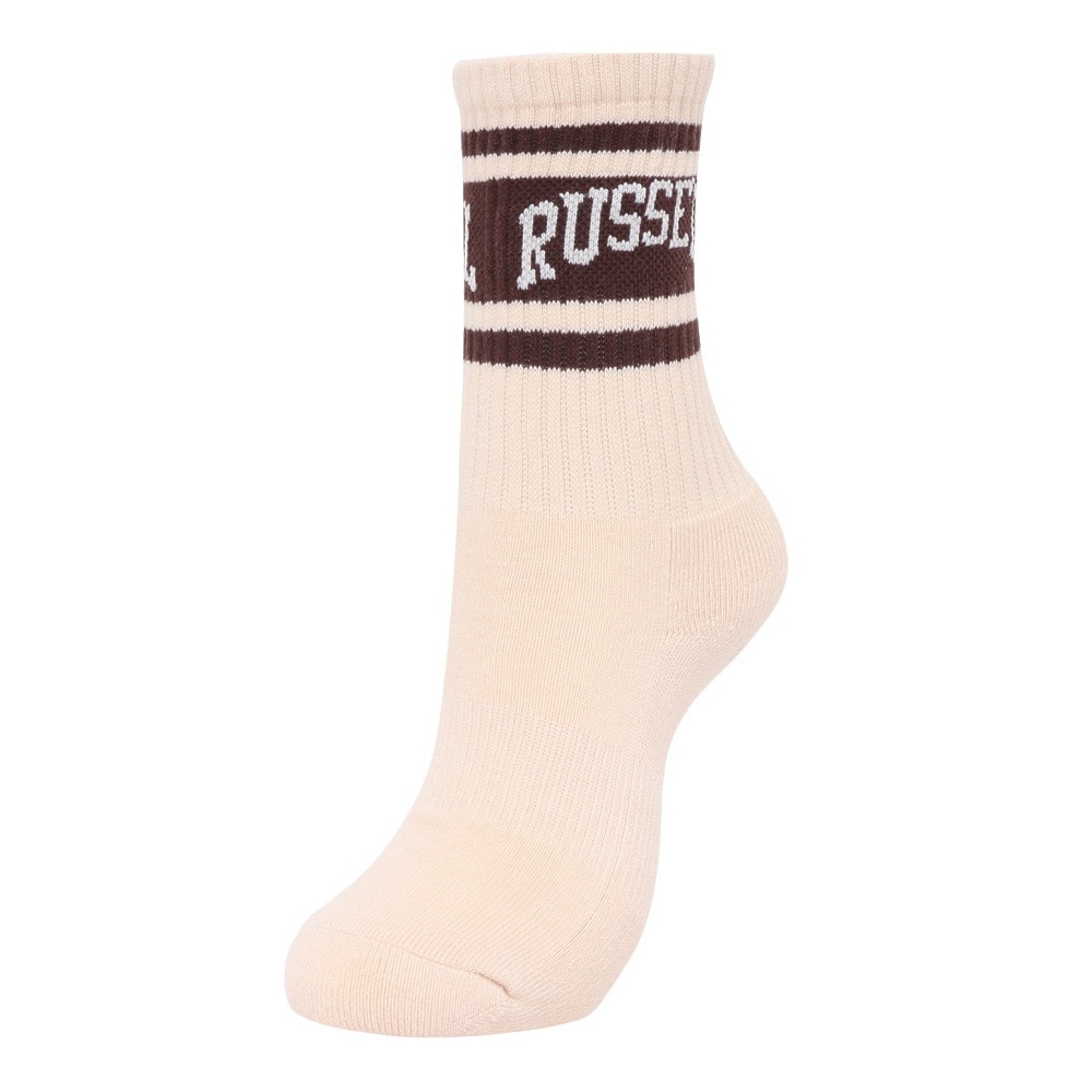 ラッセル（RUSSELL）（レディース）ロングラインリブソックス RBLZ24S0001 YEBR