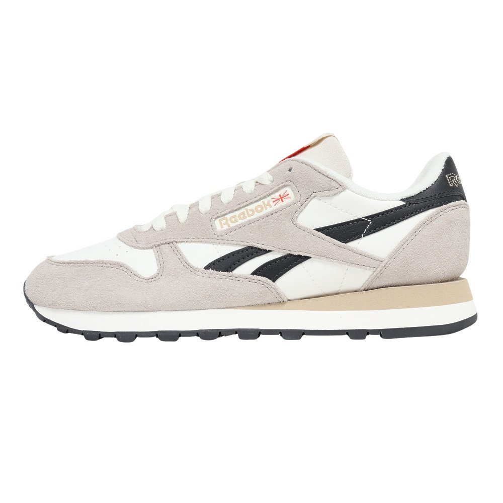 リーボック（REEBOK）（メンズ）クラシックレザー シューズ ライトグレー 100230507 スニーカー カジュアル 