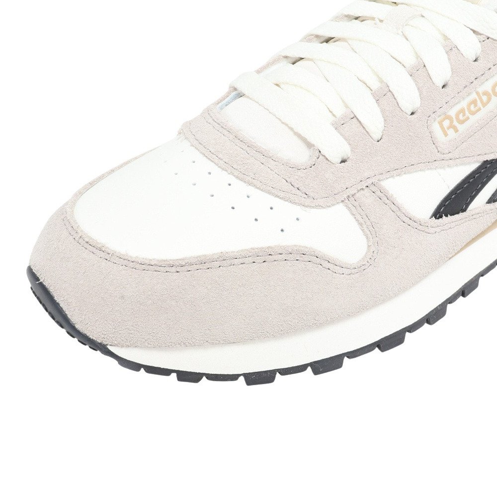 リーボック（REEBOK）（メンズ）クラシックレザー シューズ ライトグレー 100230507 スニーカー カジュアル 