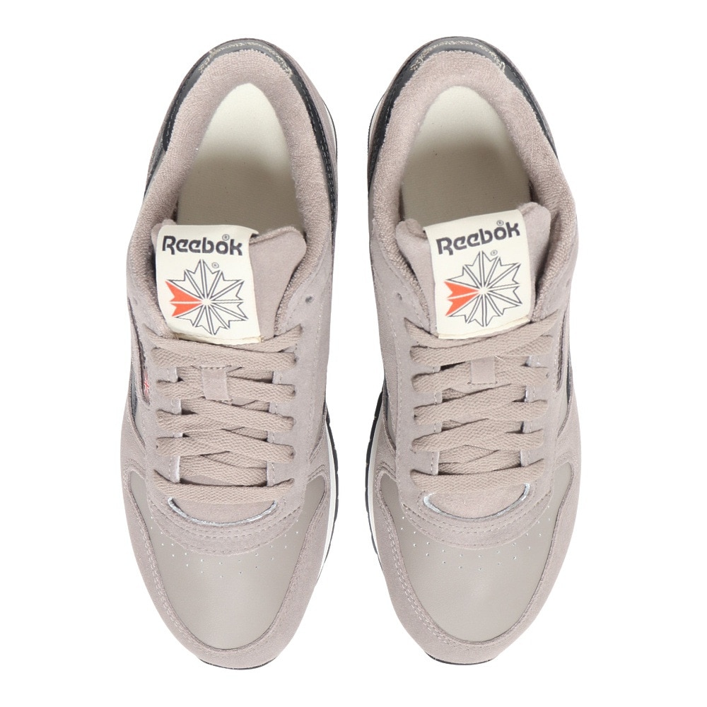 リーボック（REEBOK）（メンズ）クラシックレザー シューズ グレー 100239552 スニーカー カジュアル