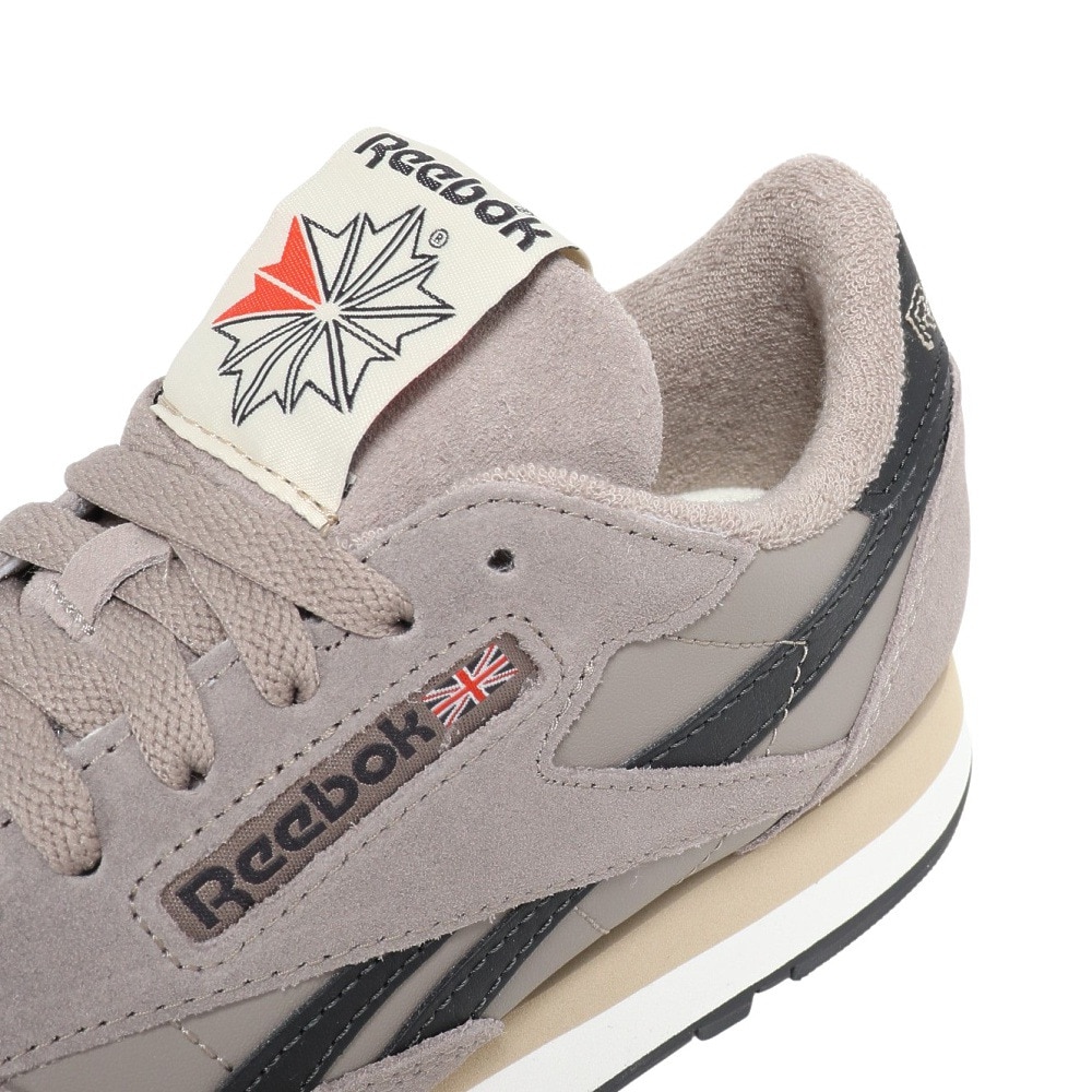 リーボック（REEBOK）（メンズ）クラシックレザー シューズ グレー 100239552 スニーカー カジュアル
