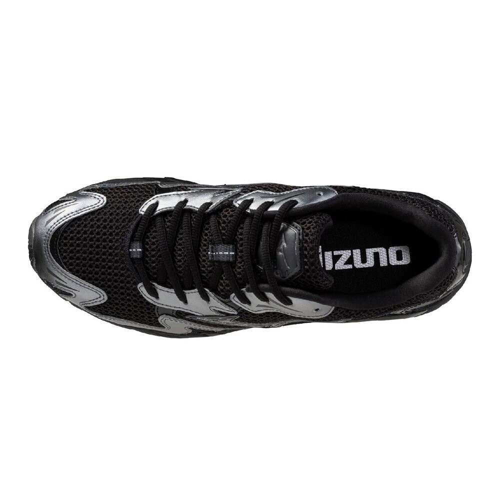 ミズノ（MIZUNO）（メンズ、レディース）ランニングシューズ タウンシューズ ウエーブライダー 10 ブラック シルバー D1GA261601 カジュアル シューズ スポーツ