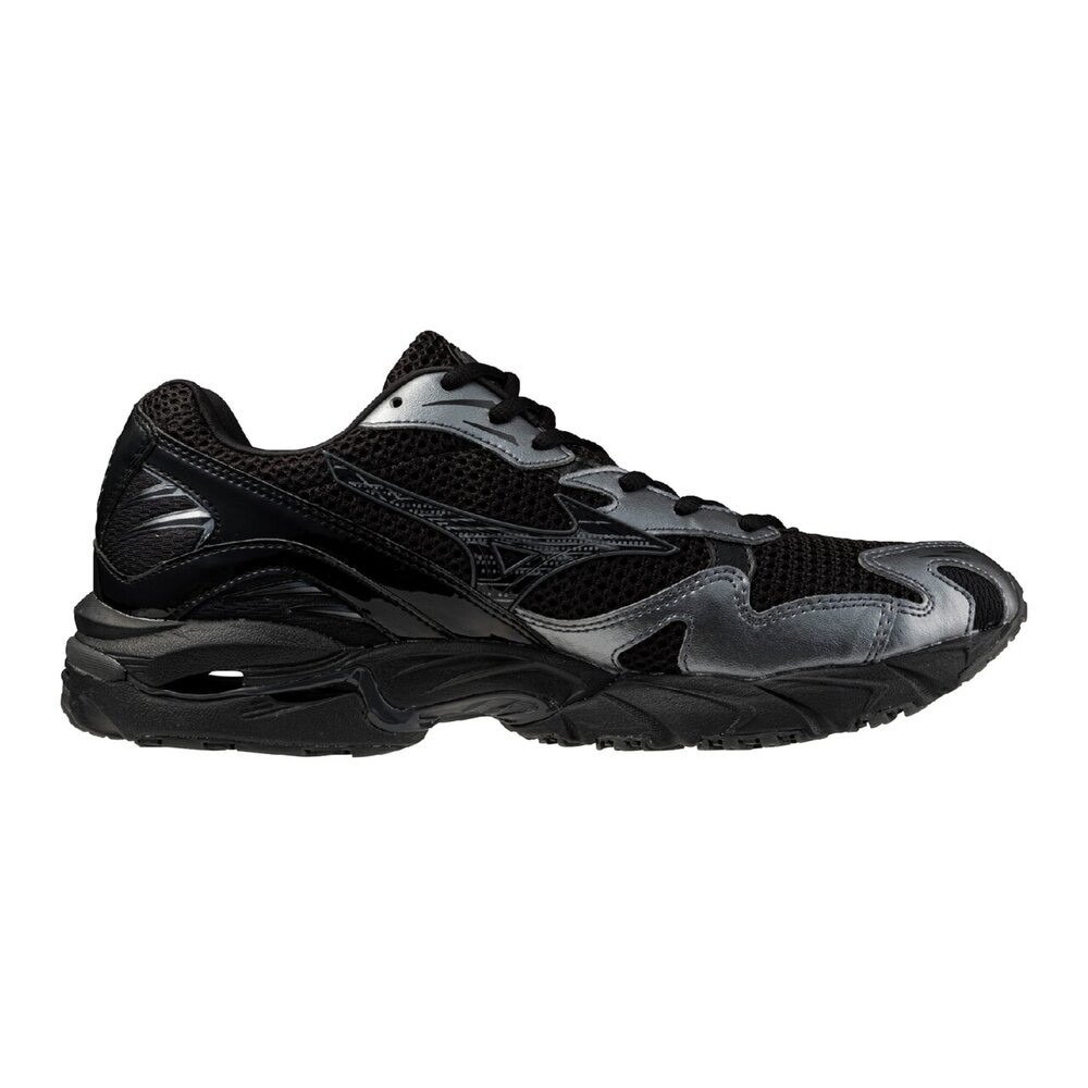 ミズノ（MIZUNO）（メンズ、レディース）ランニングシューズ タウンシューズ ウエーブライダー 10 ブラック シルバー D1GA261601 カジュアル シューズ スポーツ