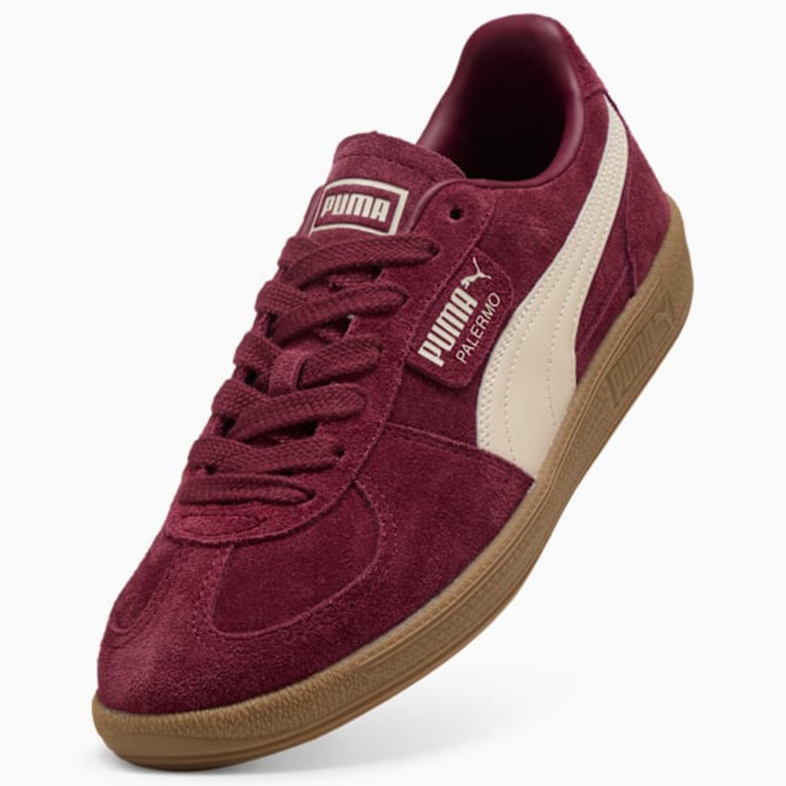 プーマ（PUMA）（メンズ）スニーカー タウンシューズ パレルモ レッド 39646365 スポーツ カジュアル シューズ
