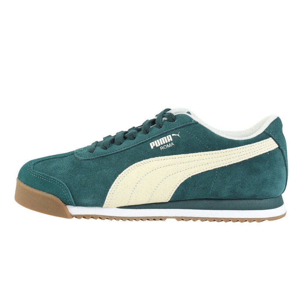 プーマ（PUMA）（メンズ）スニーカー タウンシューズ ローマ スエード グリーン 39863510 カジュアル シューズ
