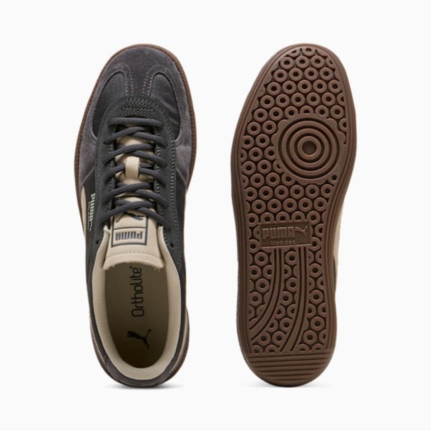プーマ（PUMA）（メンズ）スニーカー タウンシューズ パレルモ ポップ ダークグレー 40325703 スポーツ カジュアル シューズ