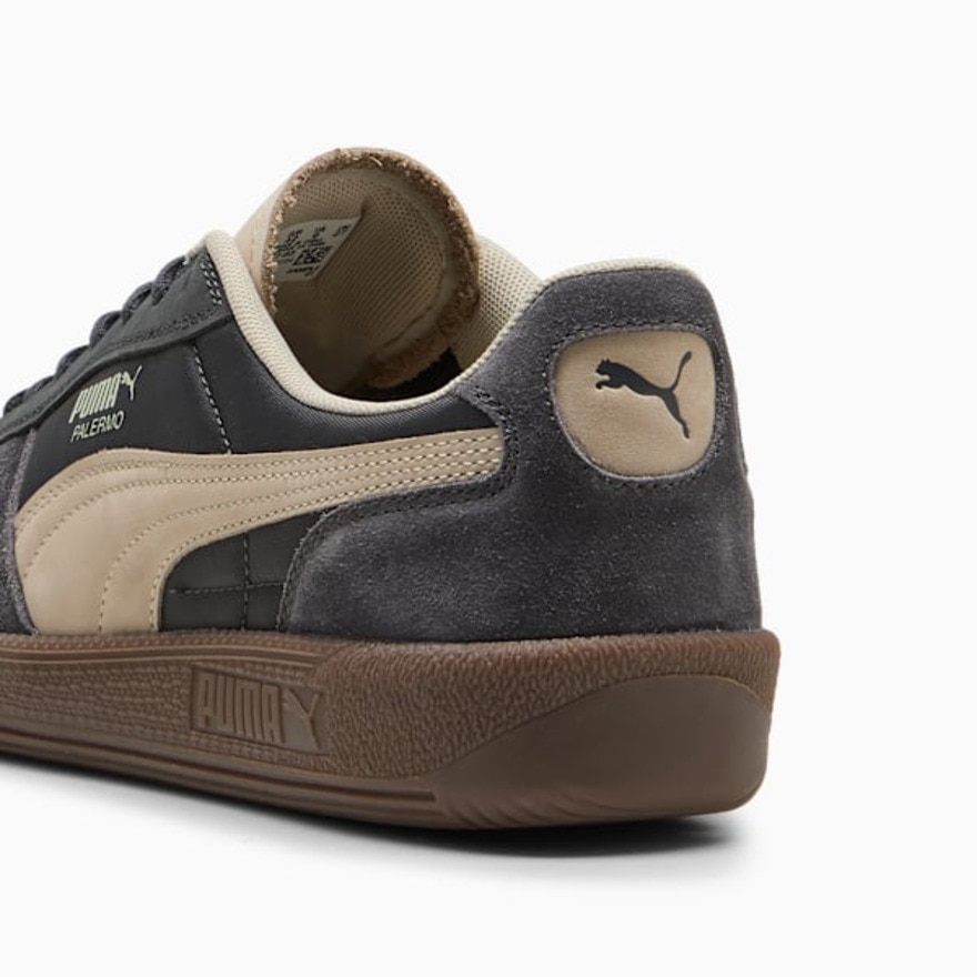 プーマ（PUMA）（メンズ）スニーカー タウンシューズ パレルモ ポップ ダークグレー 40325703 スポーツ カジュアル シューズ