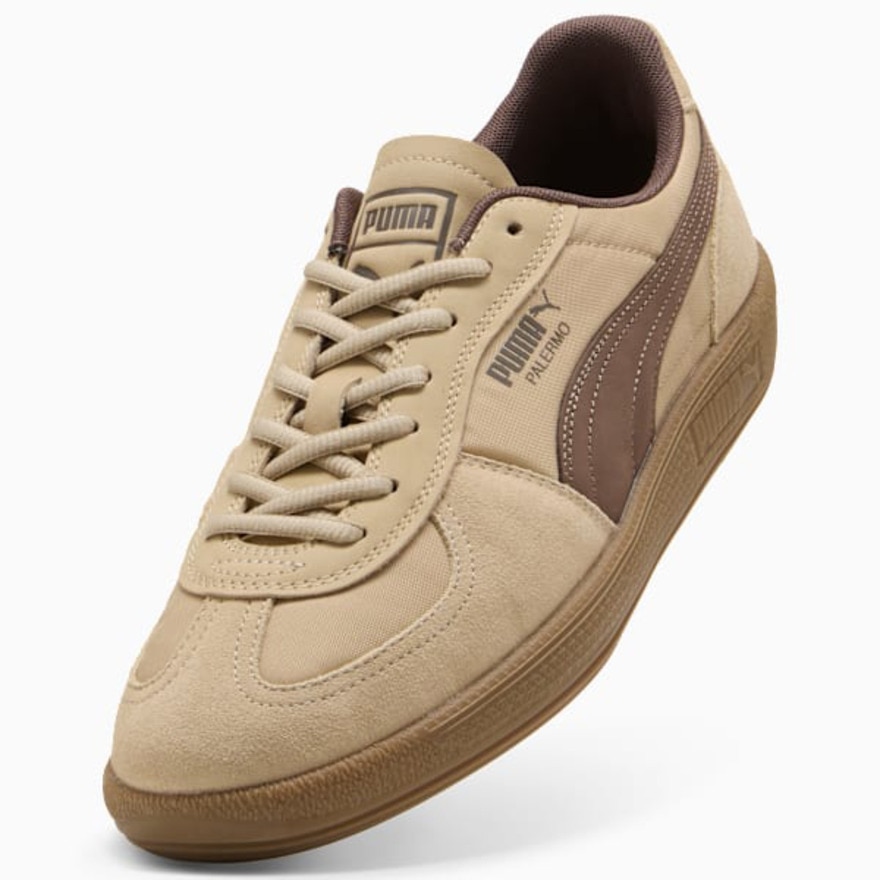 プーマ（PUMA）（メンズ）スニーカー タウンシューズ パレルモ ポップ ブラウン 40325704 スポーツ カジュアル シューズ