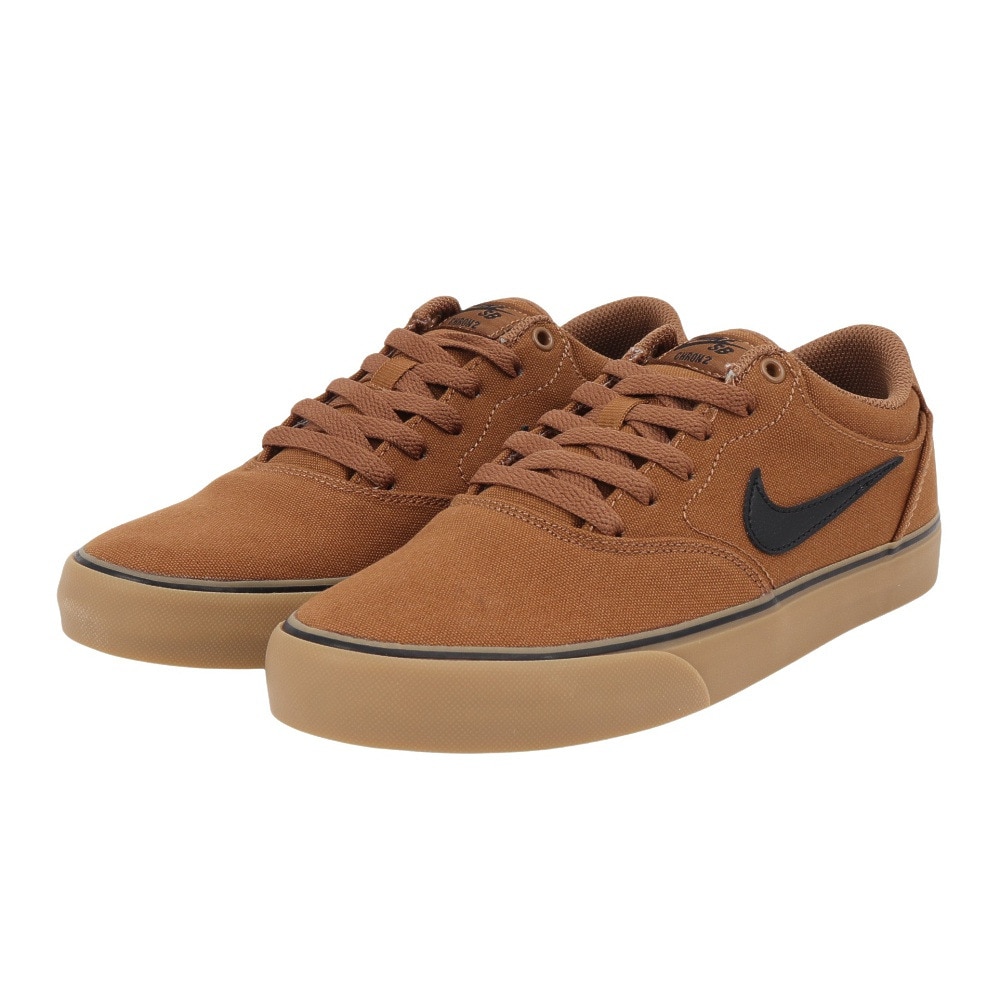 ナイキ（NIKE）（メンズ）スケートボードシューズ SB CHRON 2 キャンバス DM3494-201