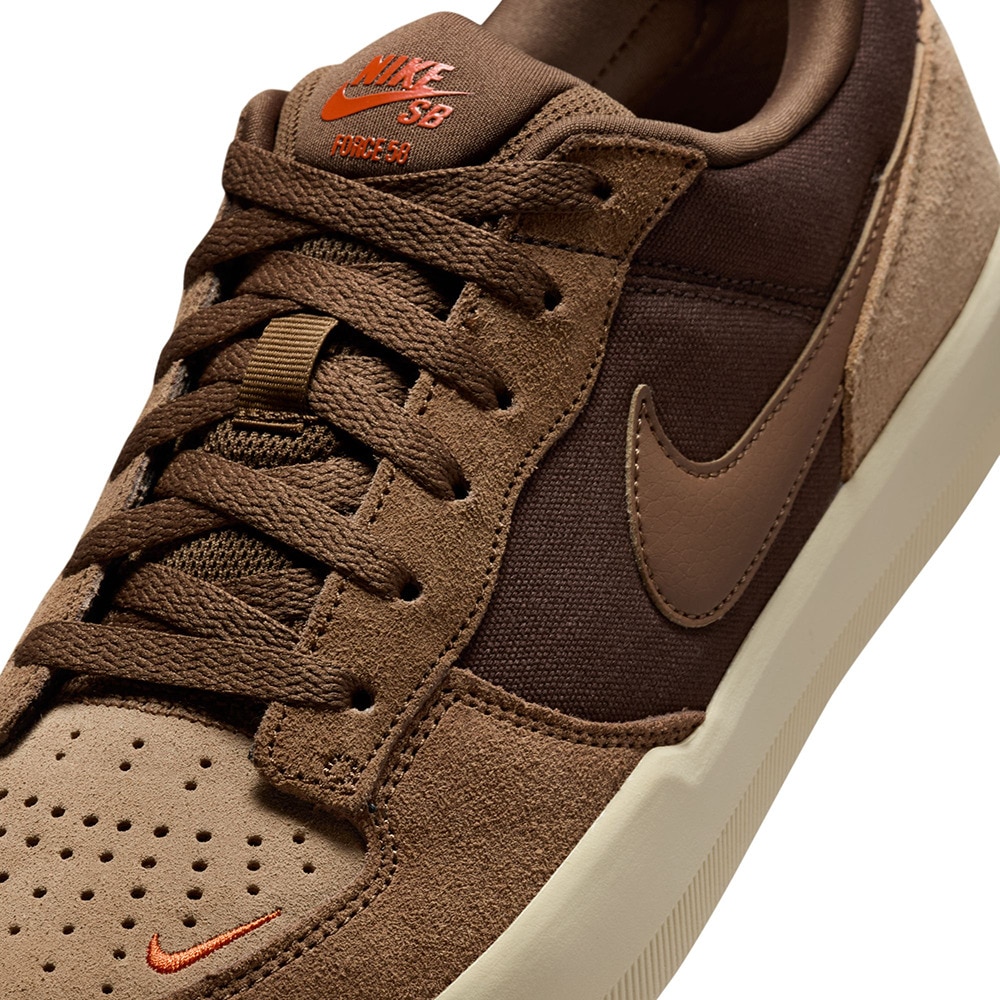 ナイキ（NIKE）（メンズ）スケートボードシューズ SB フォース 58 ブラウン DV5477-201 カジュアルシューズ