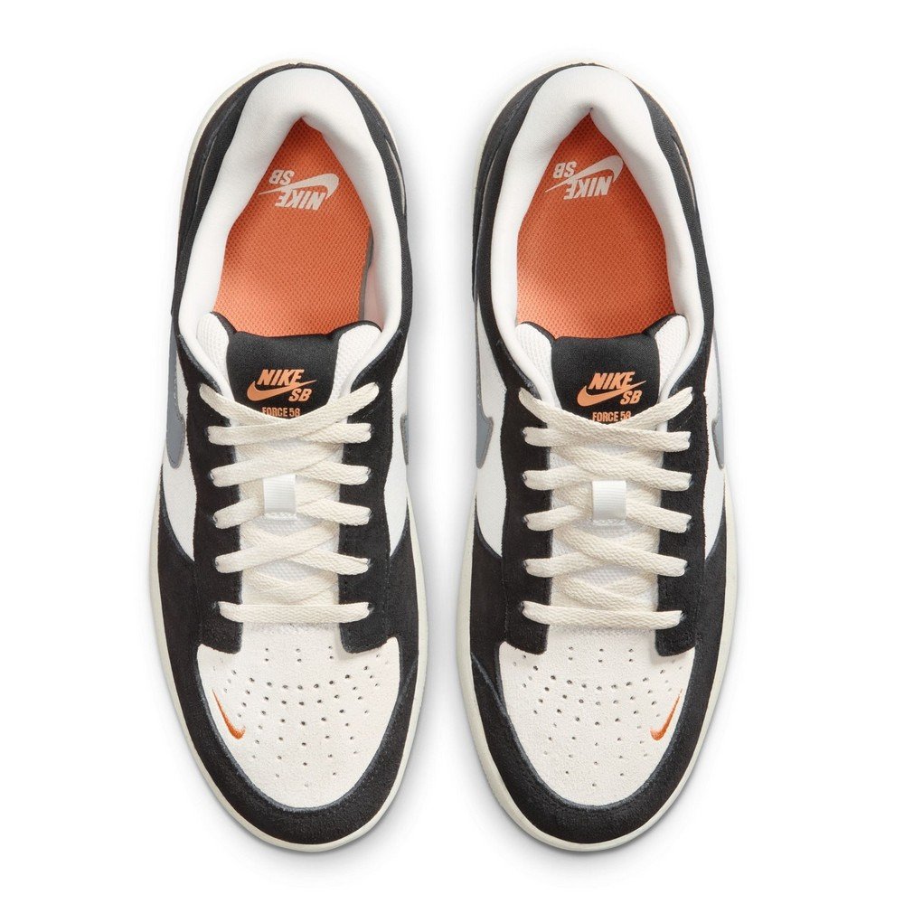 Nike SB スケートボードシューズ ホワイト/ブラック ナイキ（NIKE）（メンズ）スケートボードシューズ フォース 58