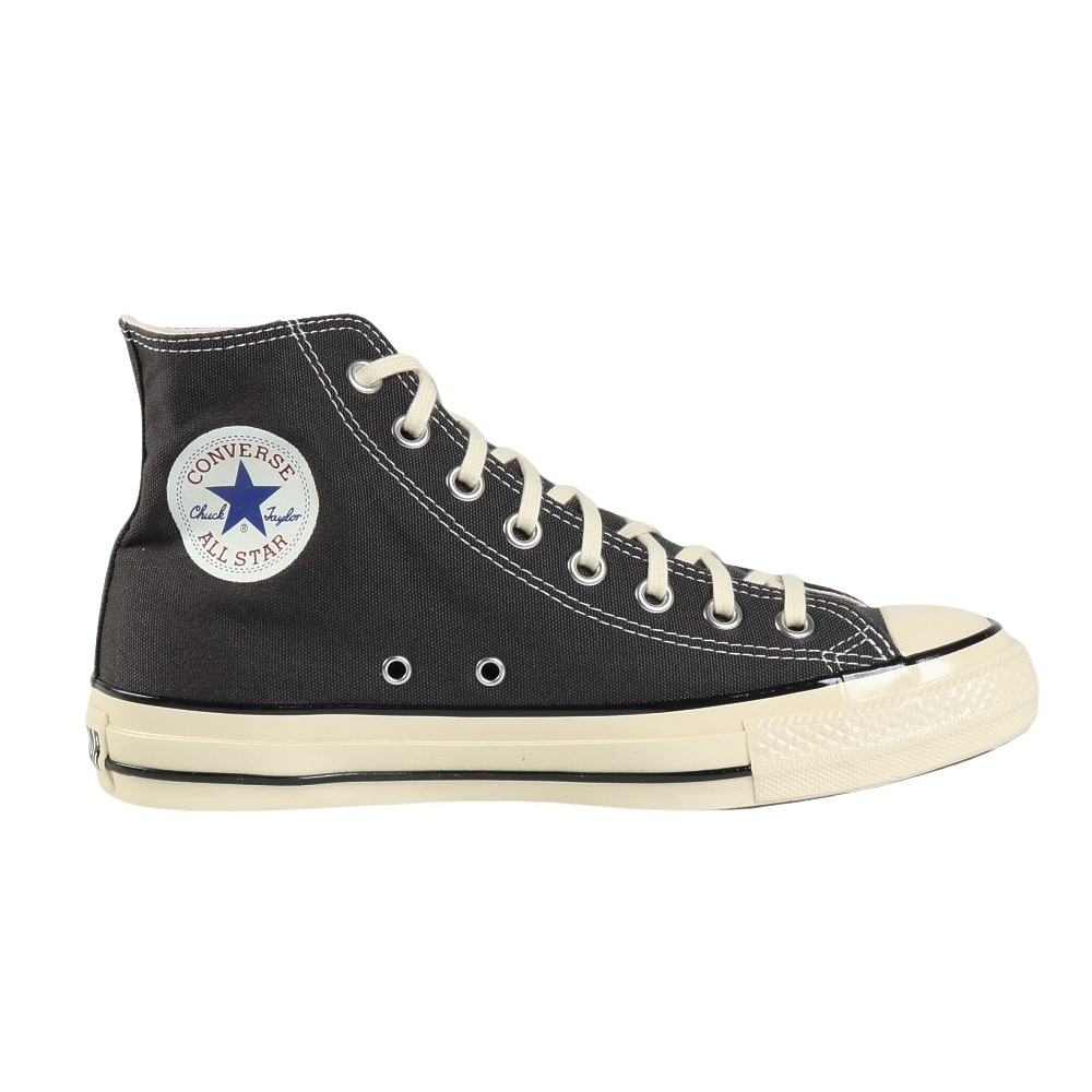 コンバース（CONVERSE）（メンズ）タウンシューズ オールスター エイジド AC HI IB ブラック 31315451 カジュアル シューズ