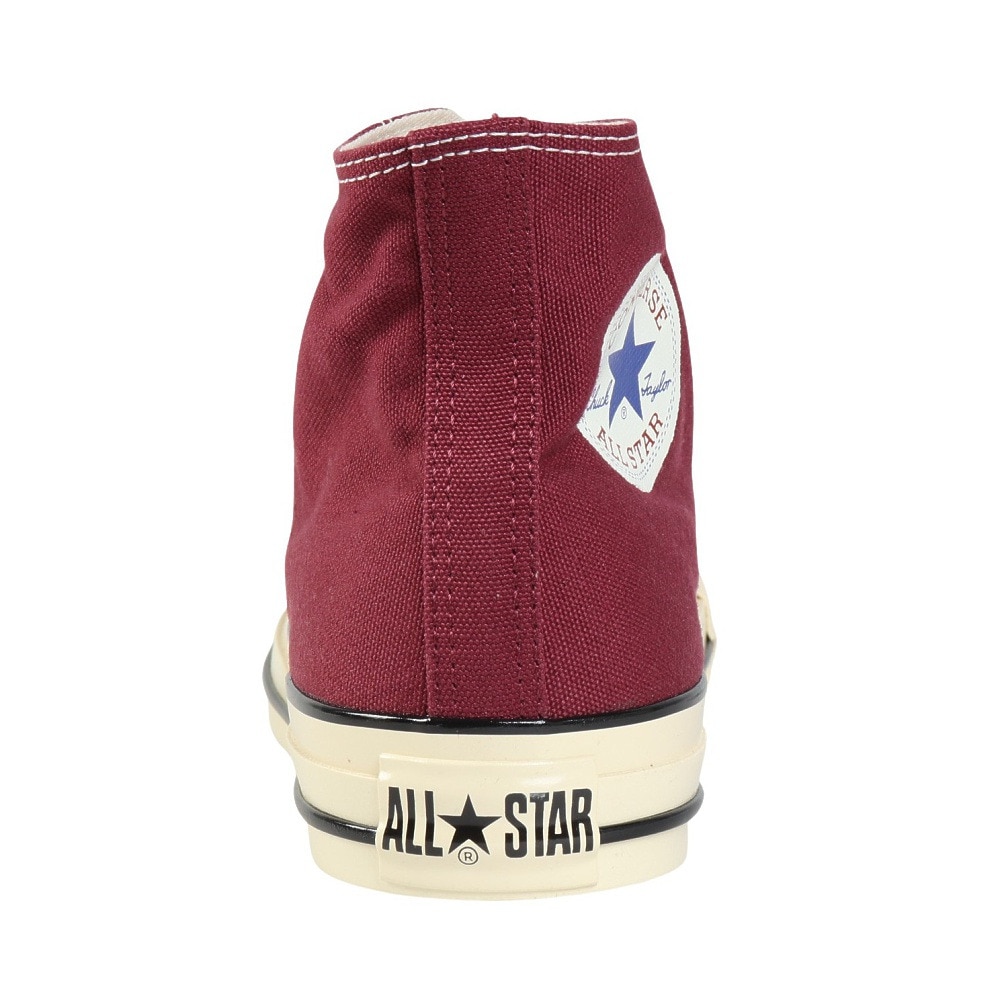 コンバース（CONVERSE）（メンズ）タウンシューズ オールスター エイジド AC HI DC エンジ 31315452 カジュアル シューズ