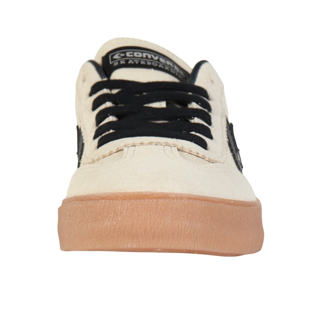 コンバース（CONVERSE）（メンズ、レディース）スニーカー タウンシューズ ロードクラシック SK OX G/B ベージュ ブラック 33701910