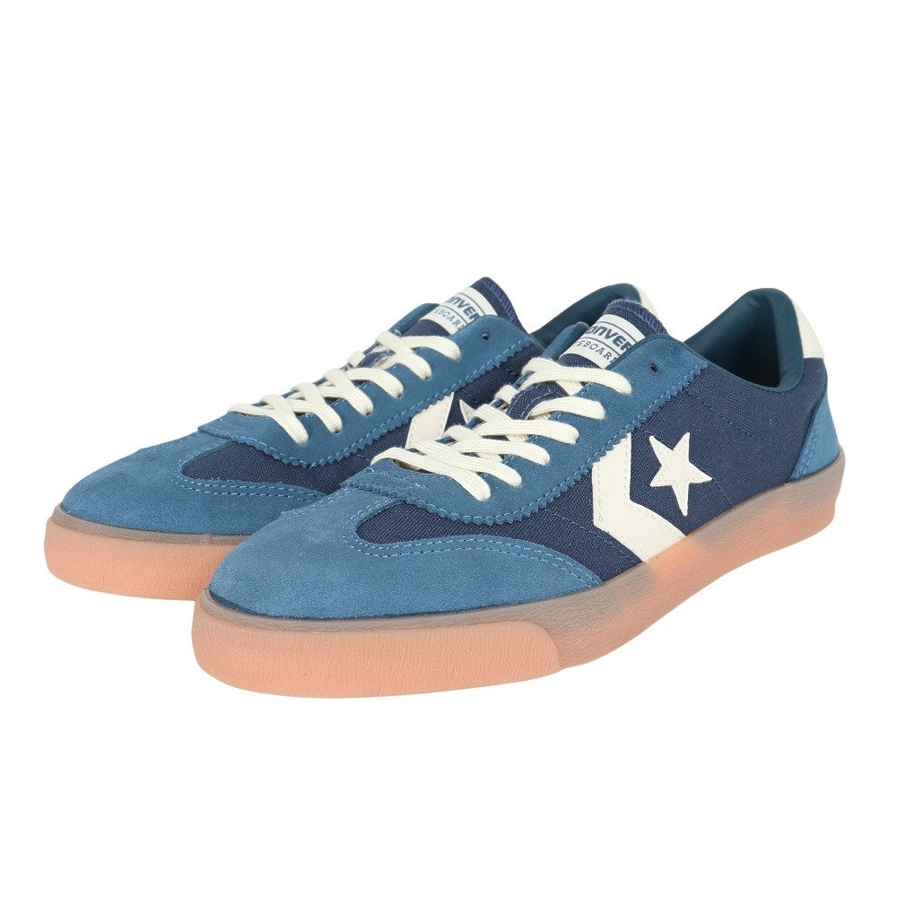 コンバース（CONVERSE）（メンズ）シューズ ロードクラシック ブルー