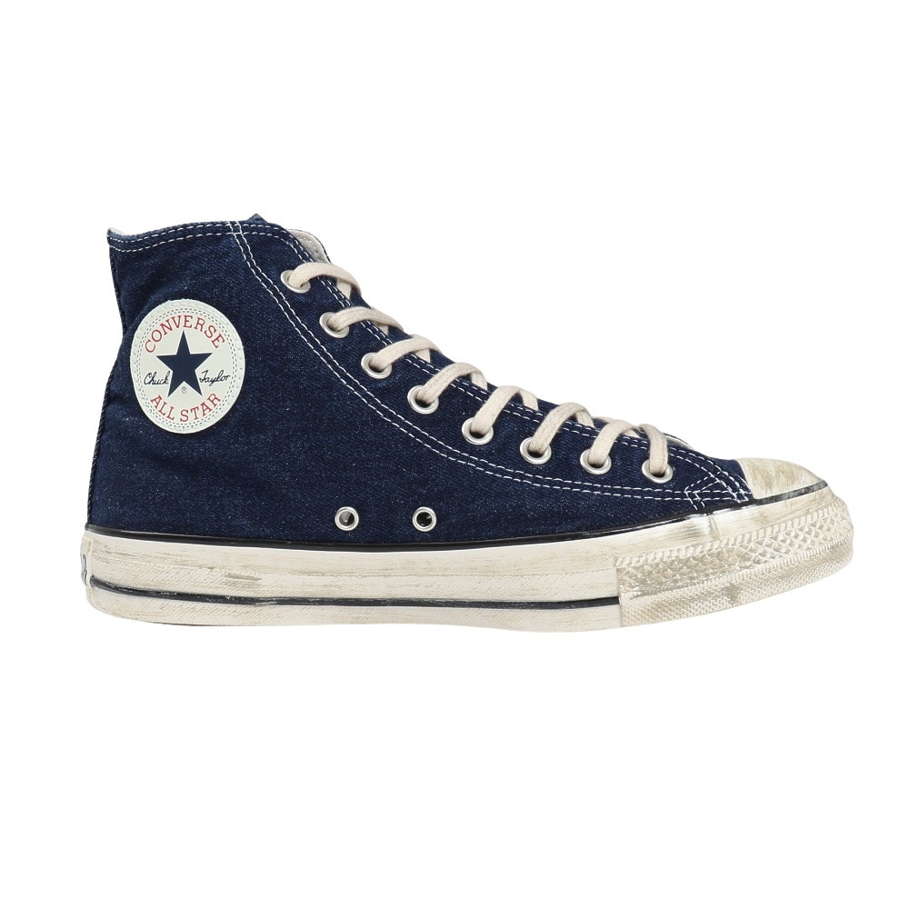 コンバース（CONVERSE）（メンズ、レディース）オールスター エイジド フェイデッドデニム AG HI 31315220