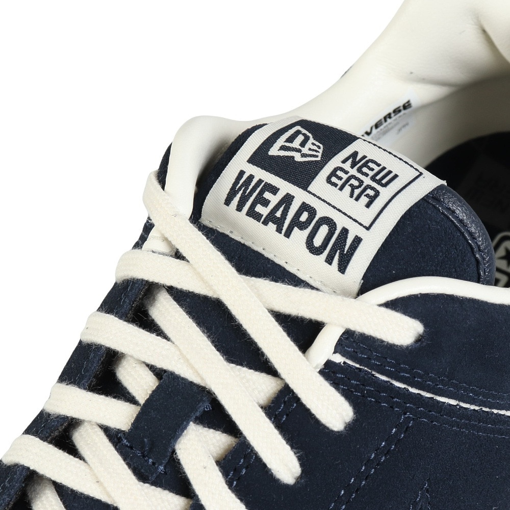 コンバース（CONVERSE）（メンズ）スニーカー タウンシューズ ウエポン スエード OX/NE ネイビー 33701950 カジュアル スポーツ