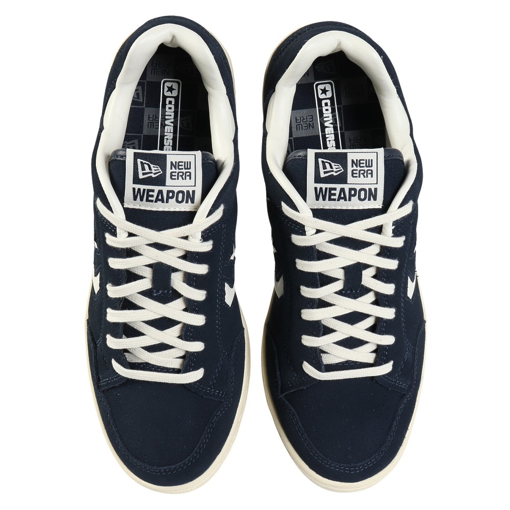 コンバース（CONVERSE）（メンズ）スニーカー タウンシューズ ウエポン スエード OX/NE ネイビー 33701950 カジュアル スポーツ