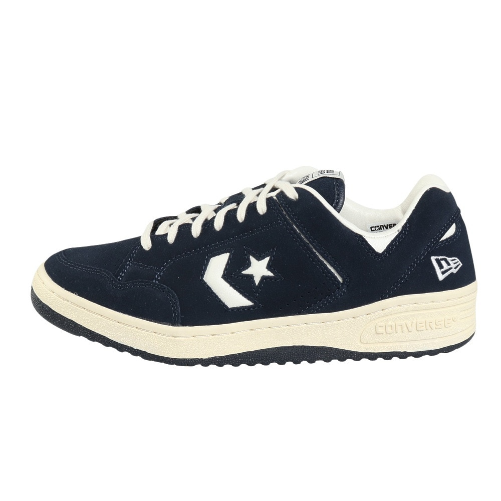 コンバース（CONVERSE）（メンズ）スニーカー タウンシューズ ウエポン スエード OX/NE ネイビー 33701950 カジュアル スポーツ