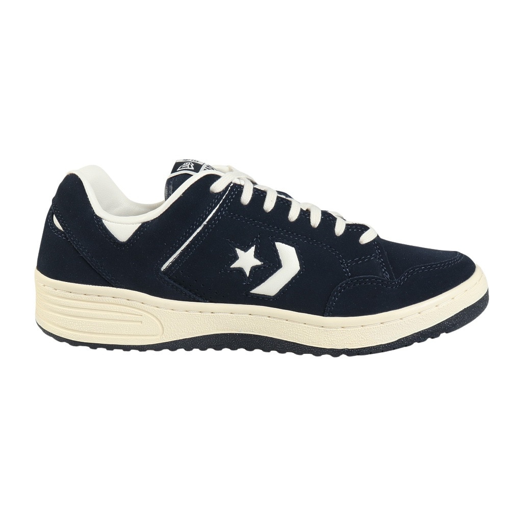 コンバース（CONVERSE）（メンズ）スニーカー タウンシューズ ウエポン スエード OX/NE ネイビー 33701950 カジュアル スポーツ