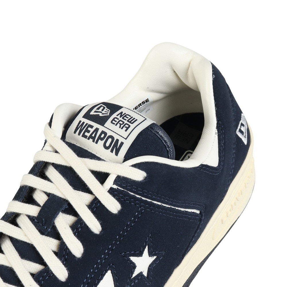 コンバース（CONVERSE）（メンズ）スニーカー タウンシューズ ウエポン スエード OX/NE ネイビー 33701950 カジュアル スポーツ