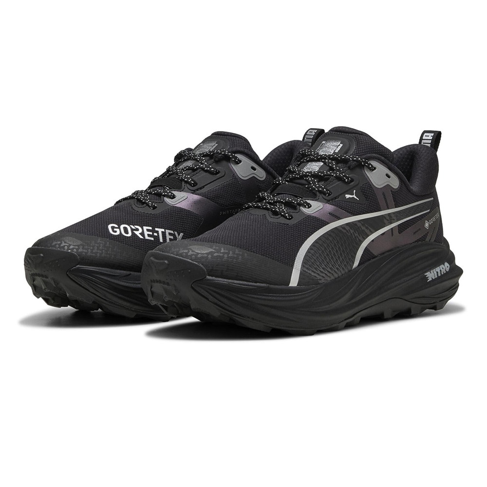 プーマ（PUMA）（メンズ）スニーカー タウンシューズ ヴォヤージ ニトロ 4 GTX ブラック 31104301 カジュアルシューズ