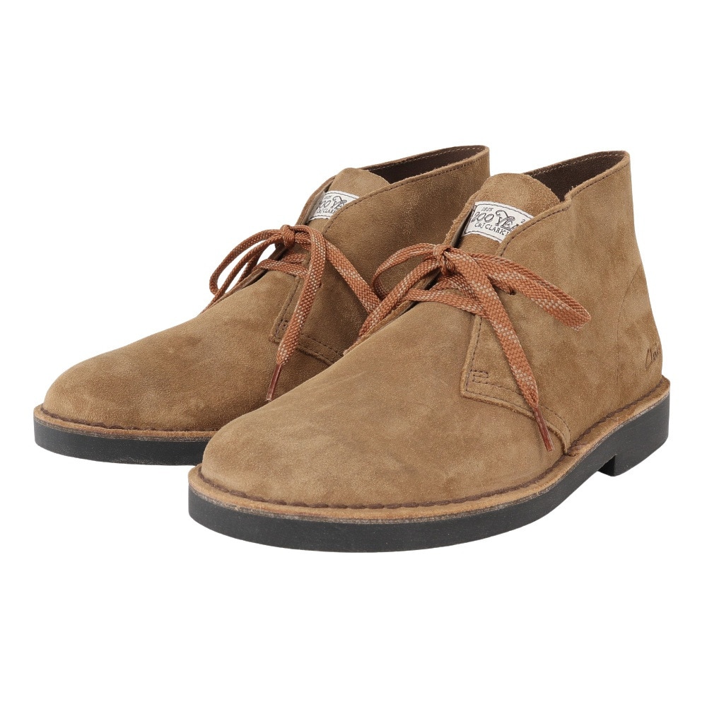 クラークス（Clarks）（メンズ、レディース）レザーブーツ デザートブーツエヴォ 26180840