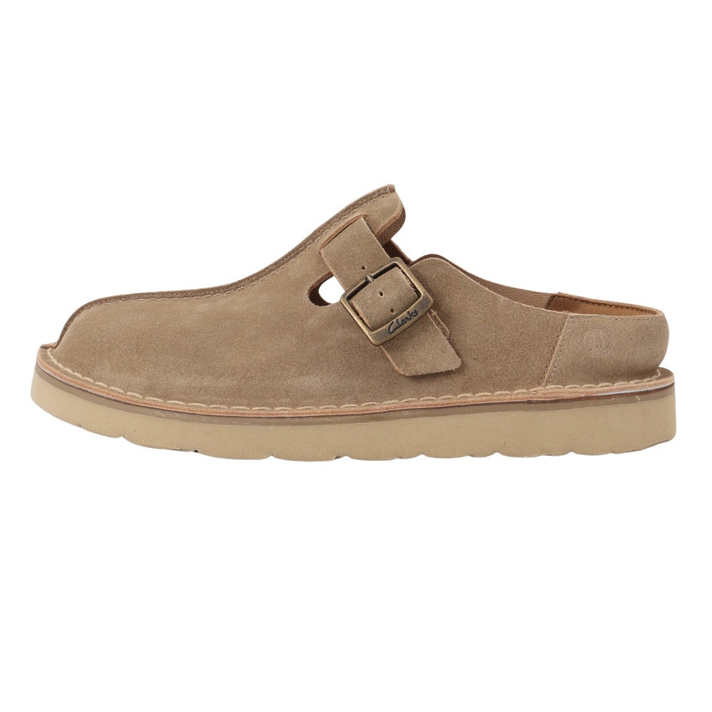 クラークス（Clarks）（メンズ、レディース）レザーサンダル ソルスブリーミュール 26180882