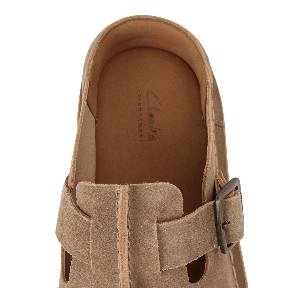 クラークス（Clarks）（メンズ、レディース）レザーサンダル ソルスブリーミュール 26180882