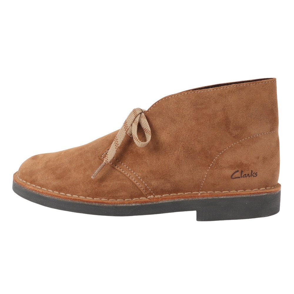 クラークス（Clarks）（メンズ、レディース）レザーブーツ デザートブーツエヴォ 26181145