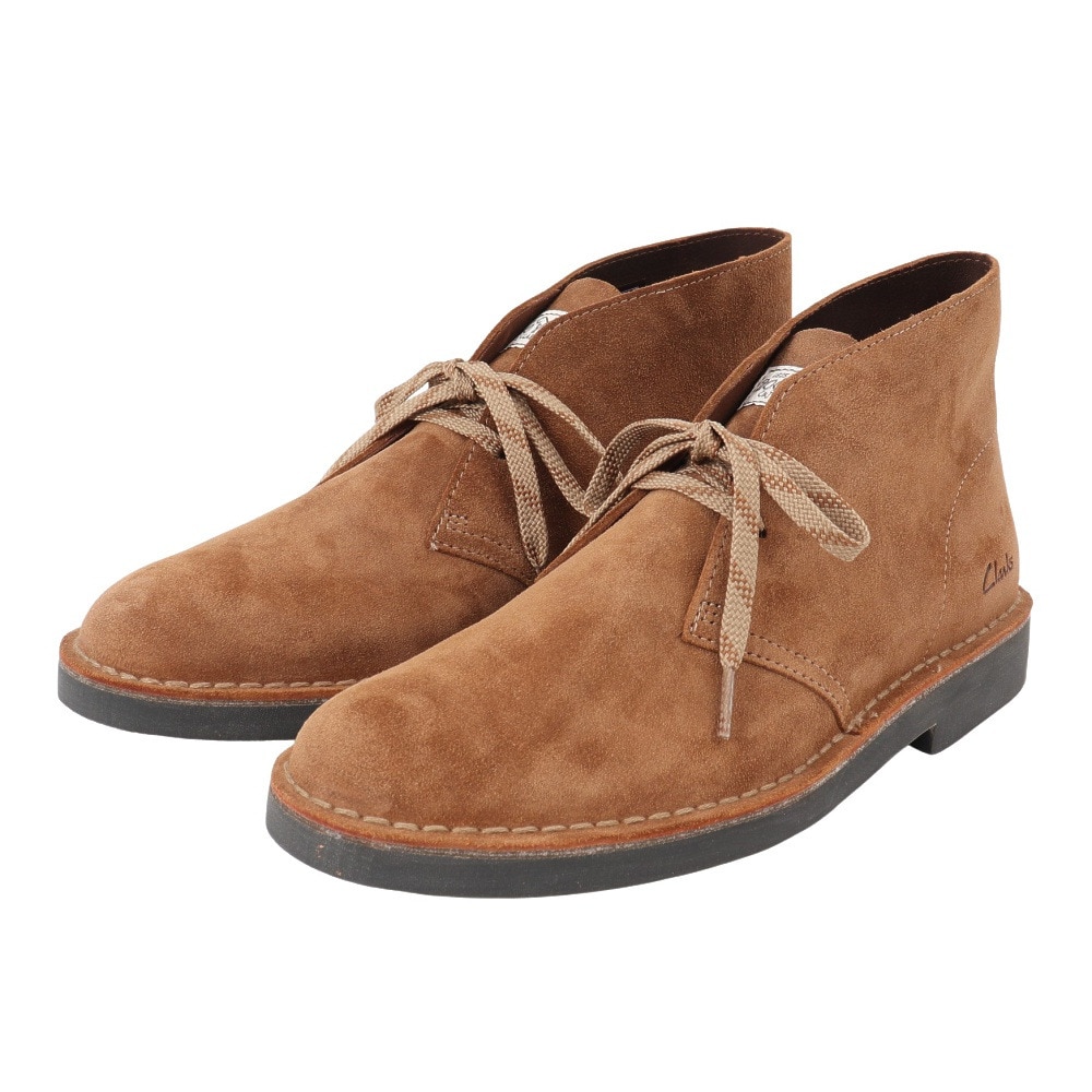 クラークス（Clarks）（メンズ、レディース）レザーブーツ デザートブーツエヴォ 26181145
