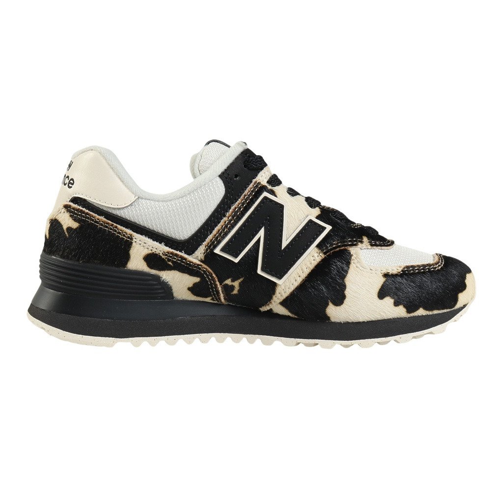 ニューバランス（new balance）（レディース）スニーカー ランニングシューズ 574 ホワイト ブラック W574PH B スポーツ カジュアル シューズ