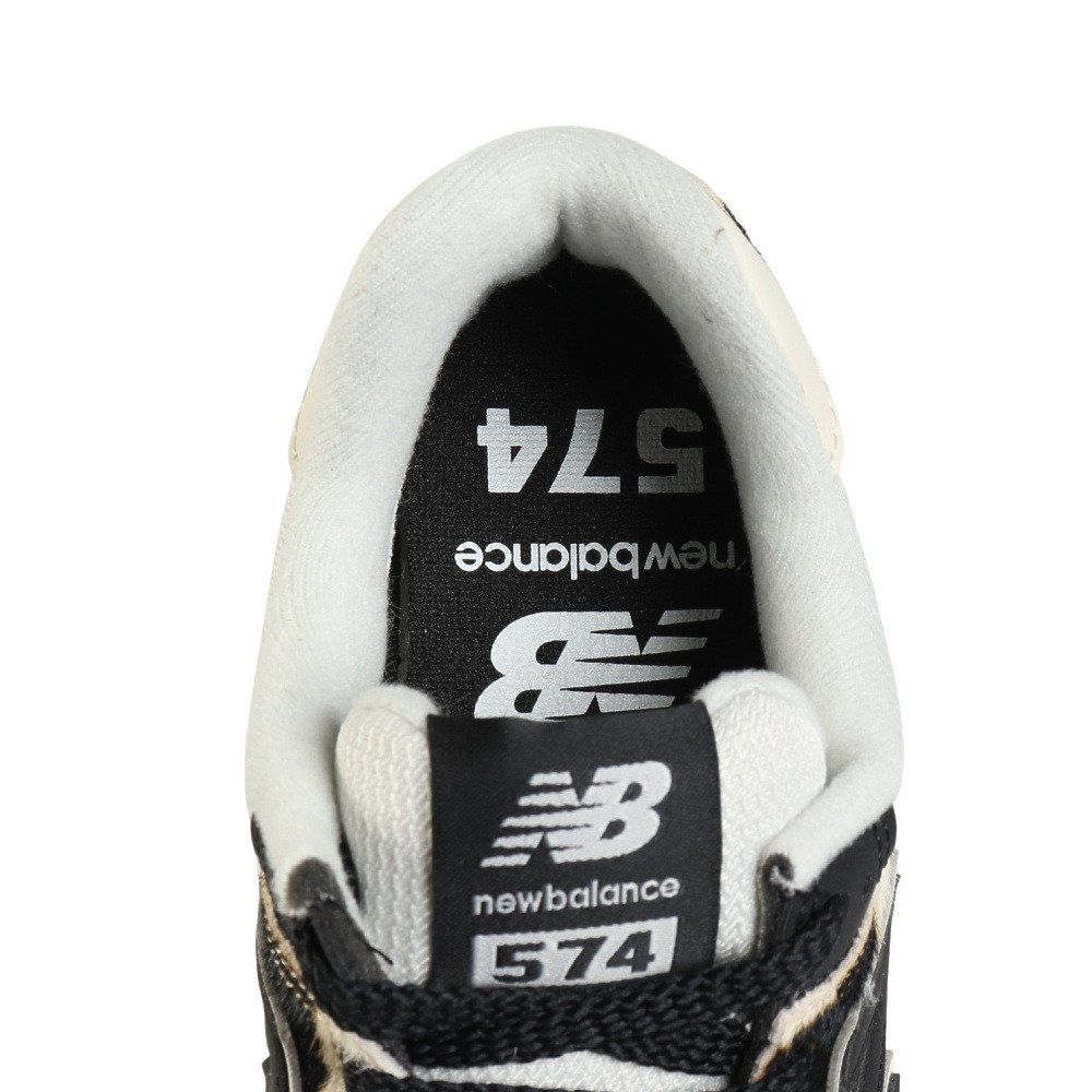 ニューバランス（new balance）（レディース）スニーカー ランニングシューズ 574 ホワイト ブラック W574PH B スポーツ カジュアル シューズ