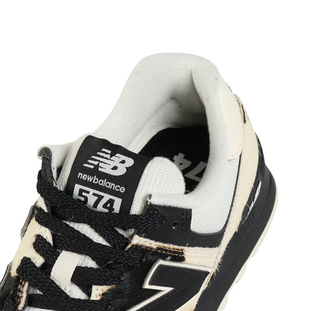 ニューバランス（new balance）（レディース）スニーカー ランニングシューズ 574 ホワイト ブラック W574PH B スポーツ カジュアル シューズ