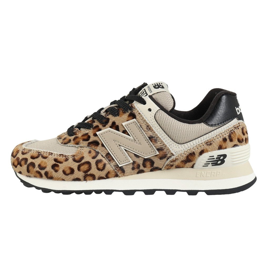 ニューバランス（new balance）（レディース）スニーカー ランニングシューズ 574 ブラウン W574PN B スポーツ カジュアル シューズ