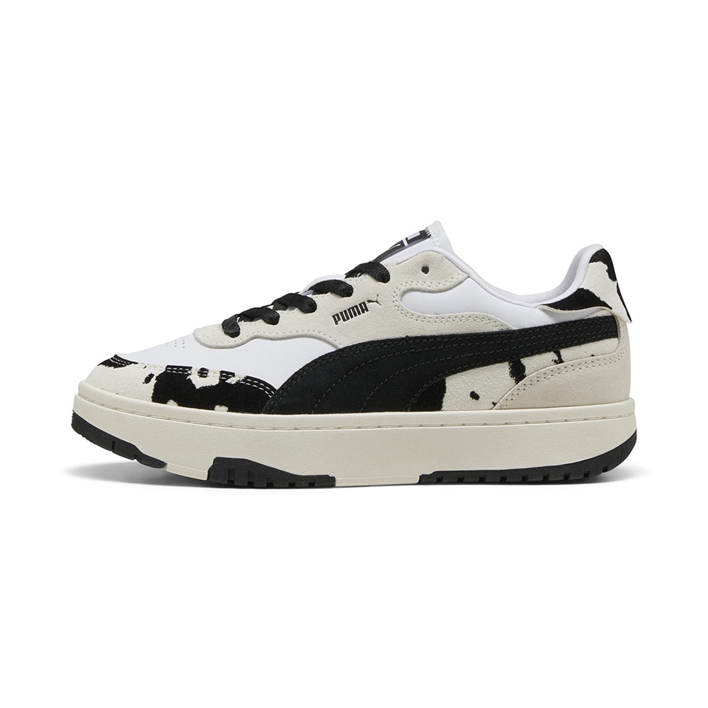 プーマ（PUMA）（レディース）スニーカー CALI SYLVA WNS ブラック ホワイト 40361601 タウンシューズ カジュアル 厚底