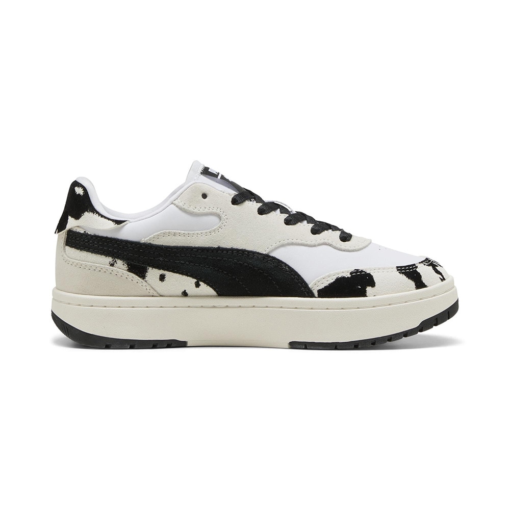 プーマ（PUMA）（レディース）スニーカー CALI SYLVA WNS ブラック ホワイト 40361601 タウンシューズ カジュアル 厚底