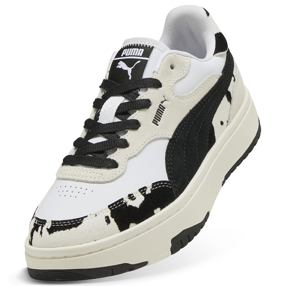 プーマ（PUMA）（レディース）スニーカー CALI SYLVA WNS ブラック ホワイト 40361601 タウンシューズ カジュアル 厚底