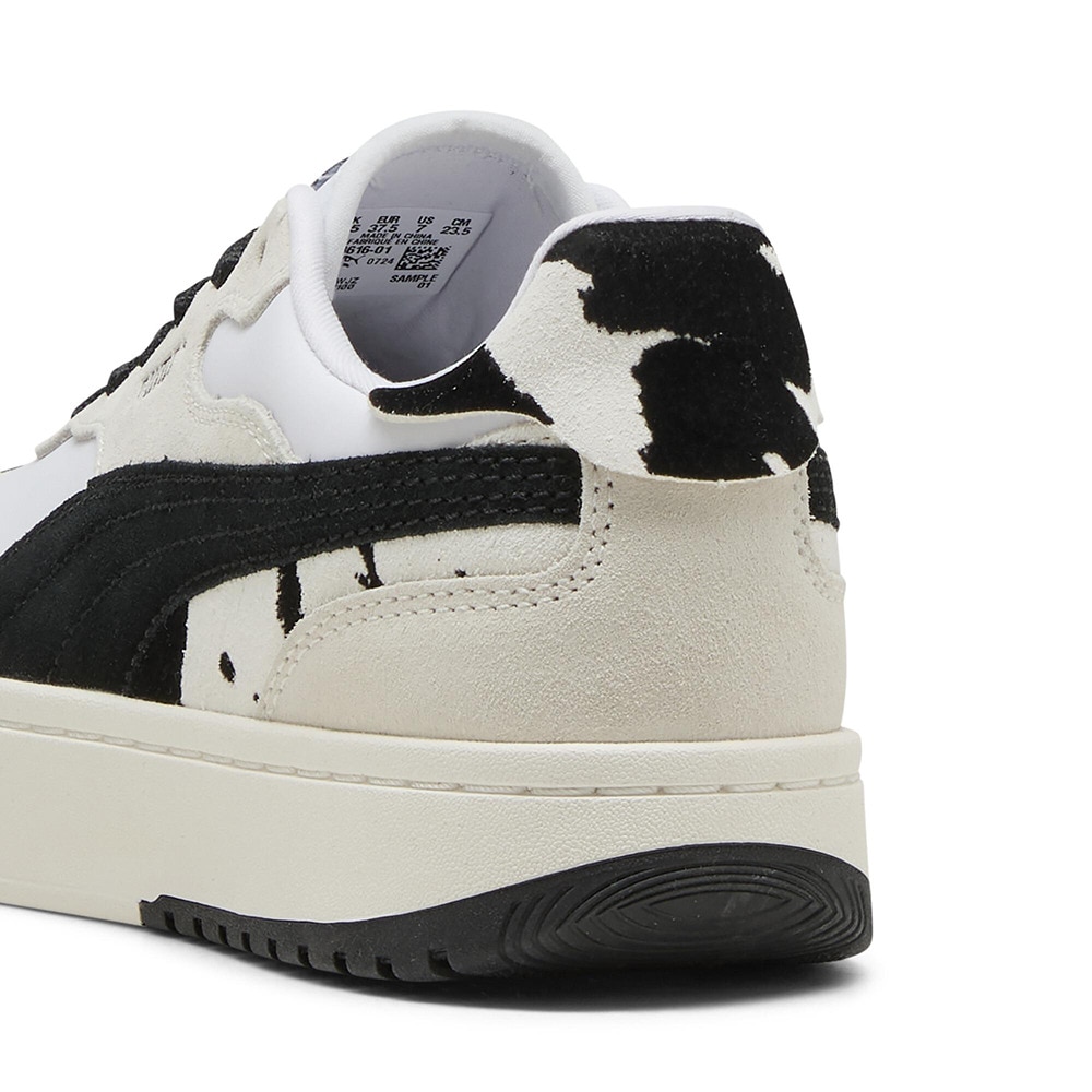 プーマ（PUMA）（レディース）スニーカー CALI SYLVA WNS ブラック ホワイト 40361601 タウンシューズ カジュアル 厚底