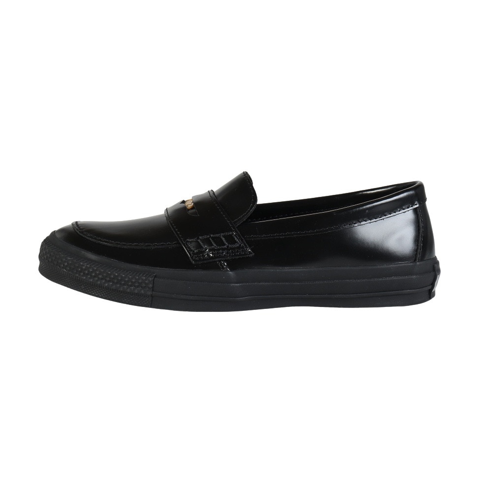 コンバース（CONVERSE）（レディース）タウンシューズ オールスター コインローファー BLK 31315091