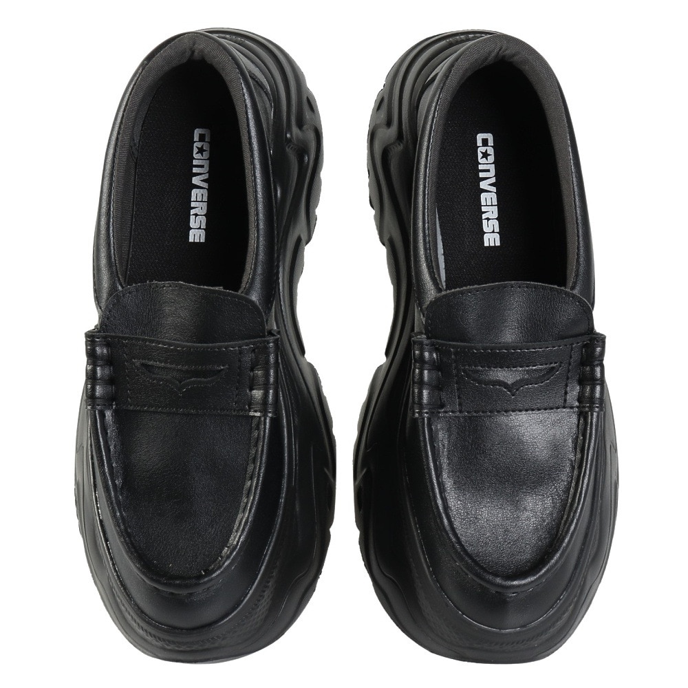 コンバース（CONVERSE）（メンズ、レディース）オールスター シティハイク ローファー BKM ブラック 31315811 カジュアルシューズ