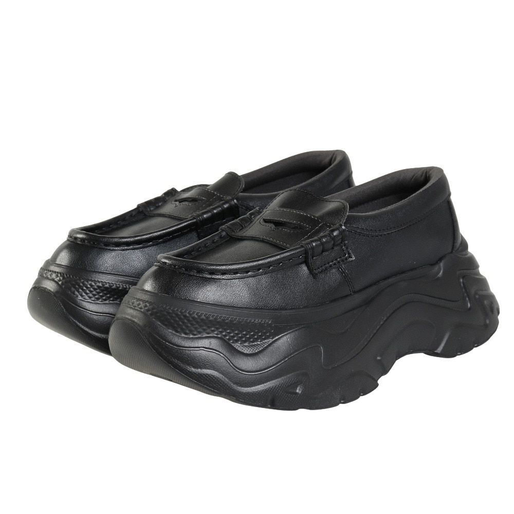 コンバース（CONVERSE）（メンズ、レディース）オールスター シティハイク ローファー BKM ブラック 31315811 カジュアルシューズ