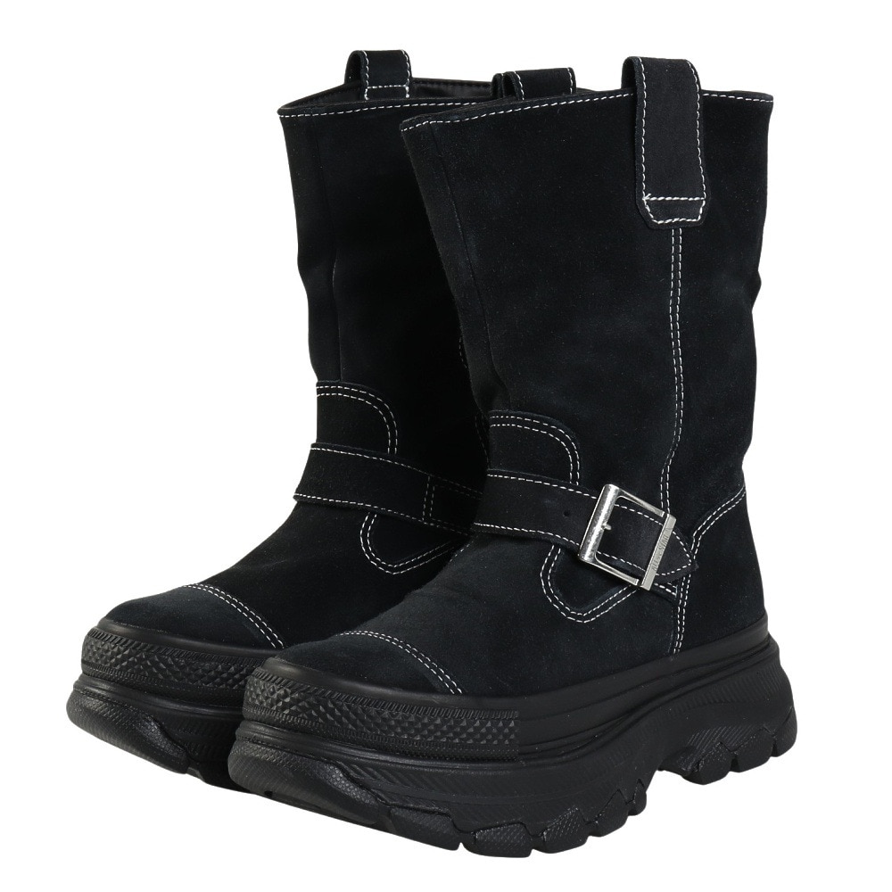 コンバース（CONVERSE）（レディース）オールスター トレックウエーブ ウエスタンブーツ HI BK ブラック 31315691 カジュアルシューズ