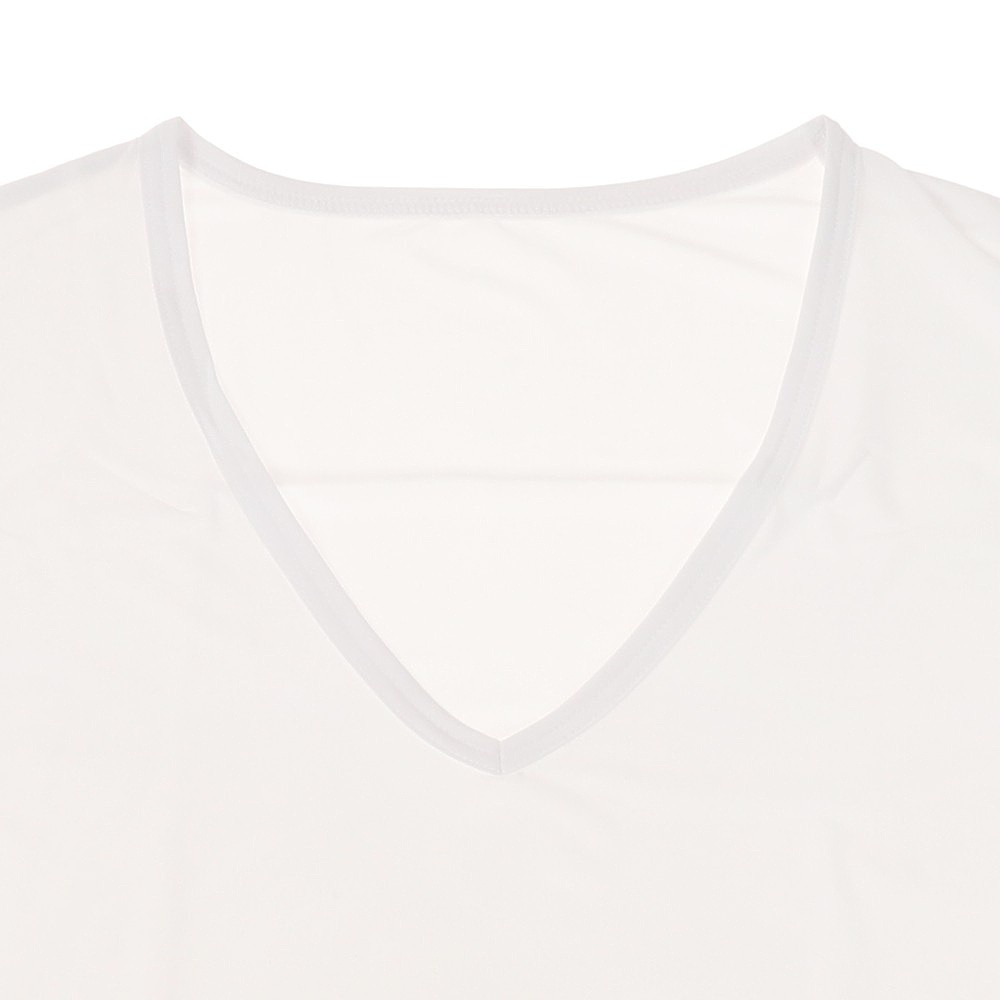 エーシーピージー（ACPG）（メンズ）半袖Vネックシャツ 891PA0GC6118WHT