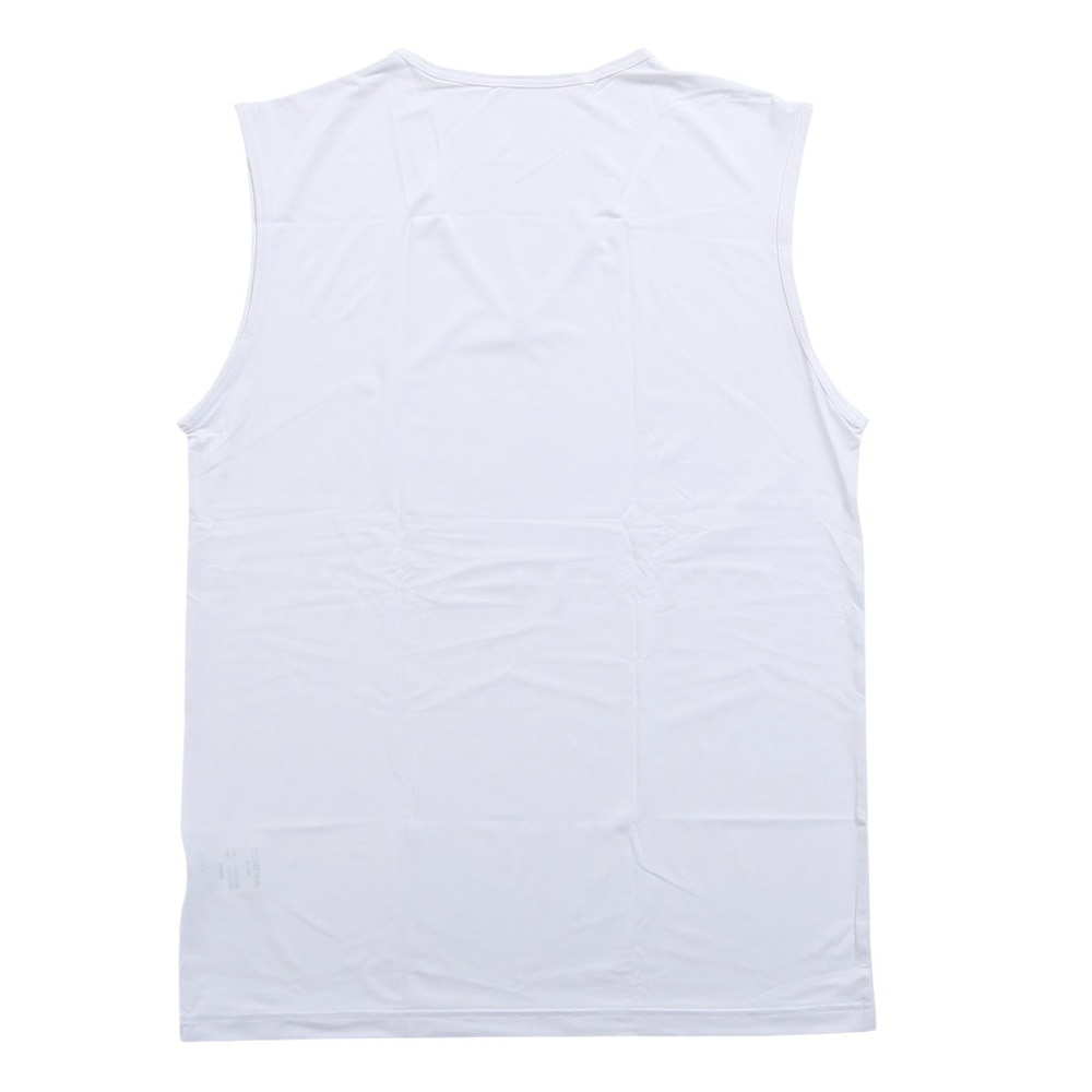 パフォーマンスギア（PG）（メンズ）ドライプラスクール ノースリーブ Vネックシャツ 891PA0GC6119WHT 冷感 白
