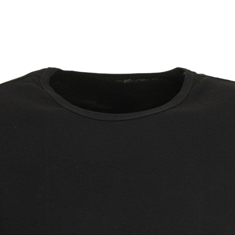 デュアリグ（DUARIG）（メンズ）ヒートクロス 半袖クルーネック 891D1LS2600 BLK 防寒