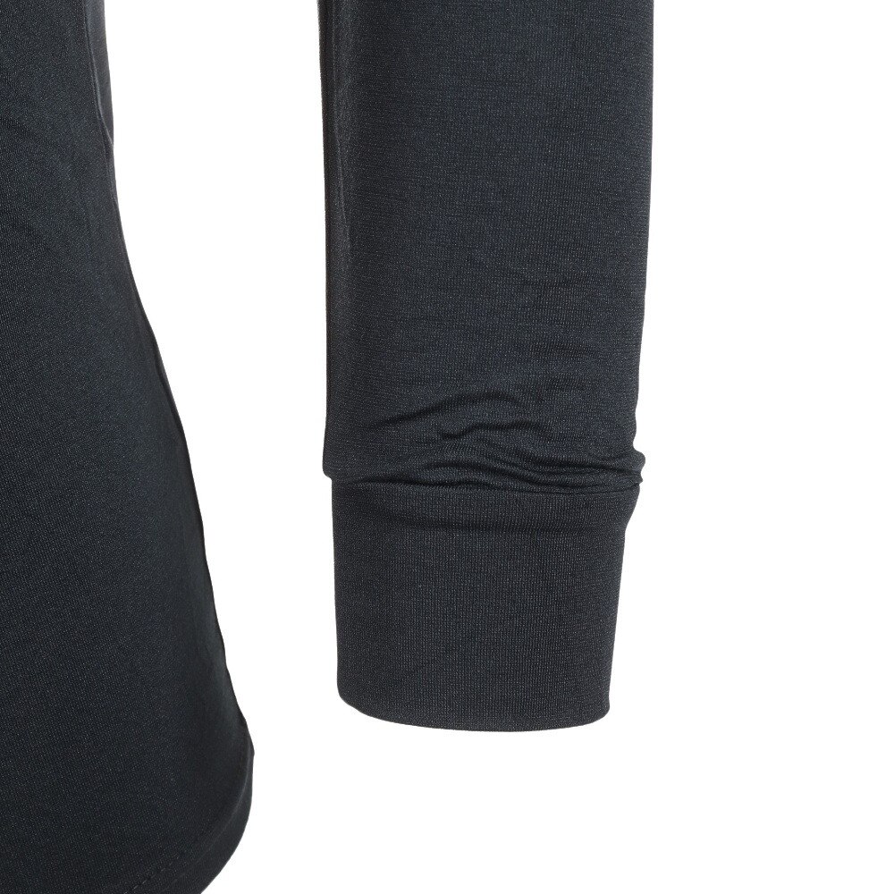その他ブランド(OTHER BRAND)(メンズ)ヒートクロス薄手長袖クルーネックシャツ 891NN2ES0381BLK
